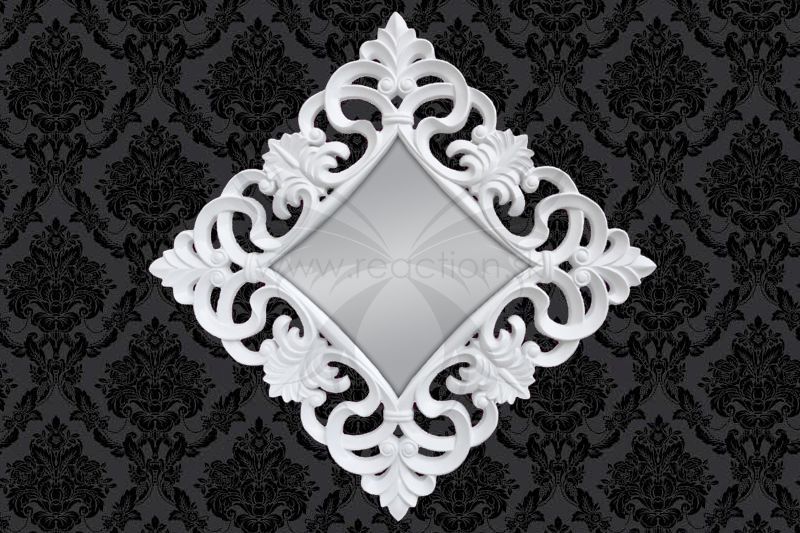 Tükör BAROQUE XL WHITE
