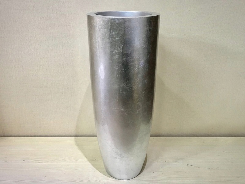 Virágcserép SATINE SILVER 58