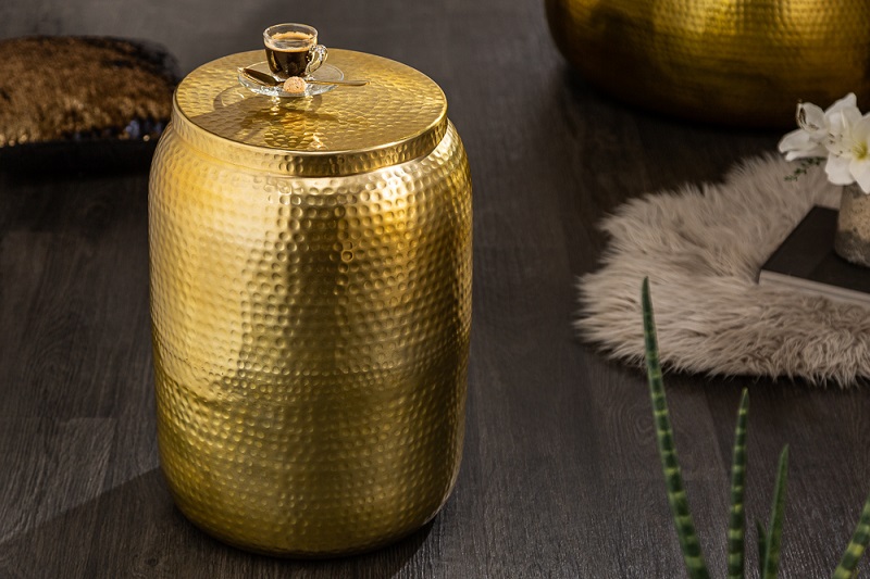 Asztal HERMES GOLD SMALL