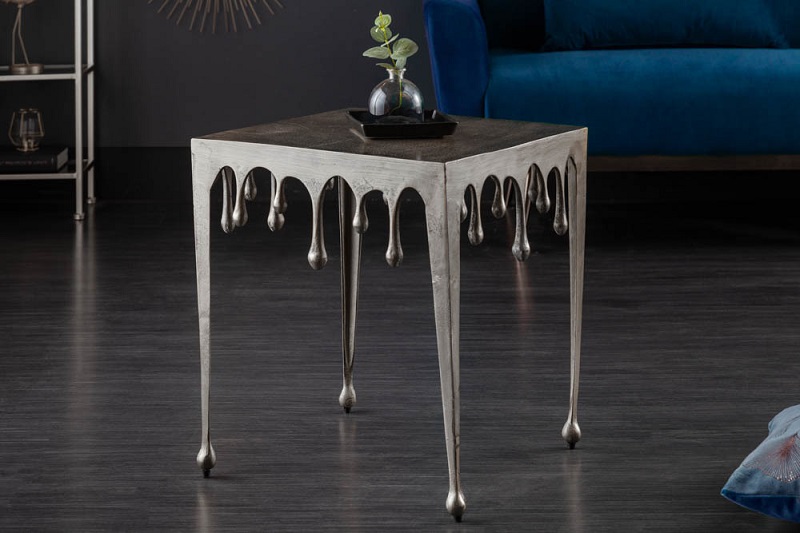 Asztal LIQUID SILVER