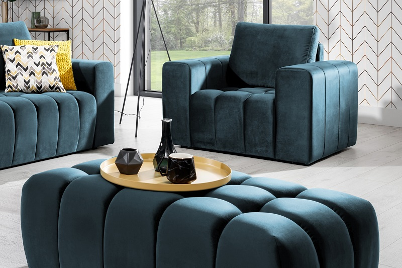 Fotel LAZARO ROYAL BLUE