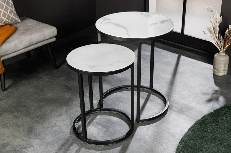 Lerakóasztal szett ELEGANT WHITE SET