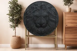 Szekrény Lion Black