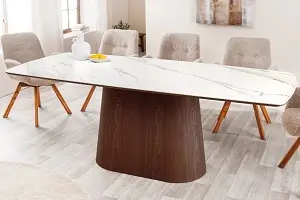 Étkezőasztal Unique 200 Walnut